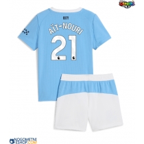 Otroški Nogometni dresi Manchester City Rayan Ait-Nouri #21 Domači 2025-26 Kratek Rokav (+ Kratke hlače)